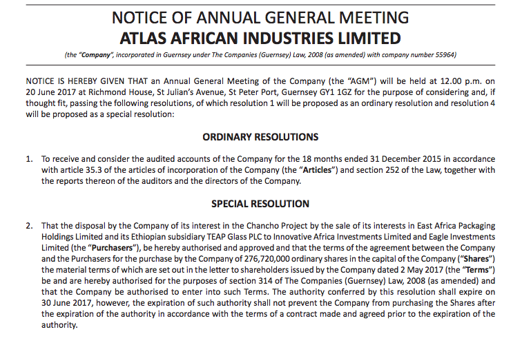 The Kenyan Wallstreet