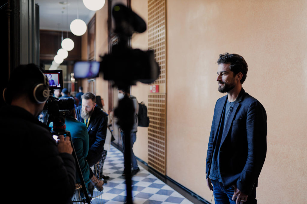 Celo Co-Founder Rene Reinsberg in an interview with Kenyan Wallstreet on the sidelines of Celo Connect in Barcelona on 4th April 2022.